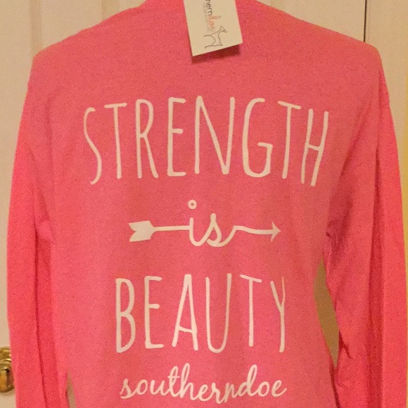 Southern Doe “Strength Is Beauty” T-Shirts - Picture 2 of 3
